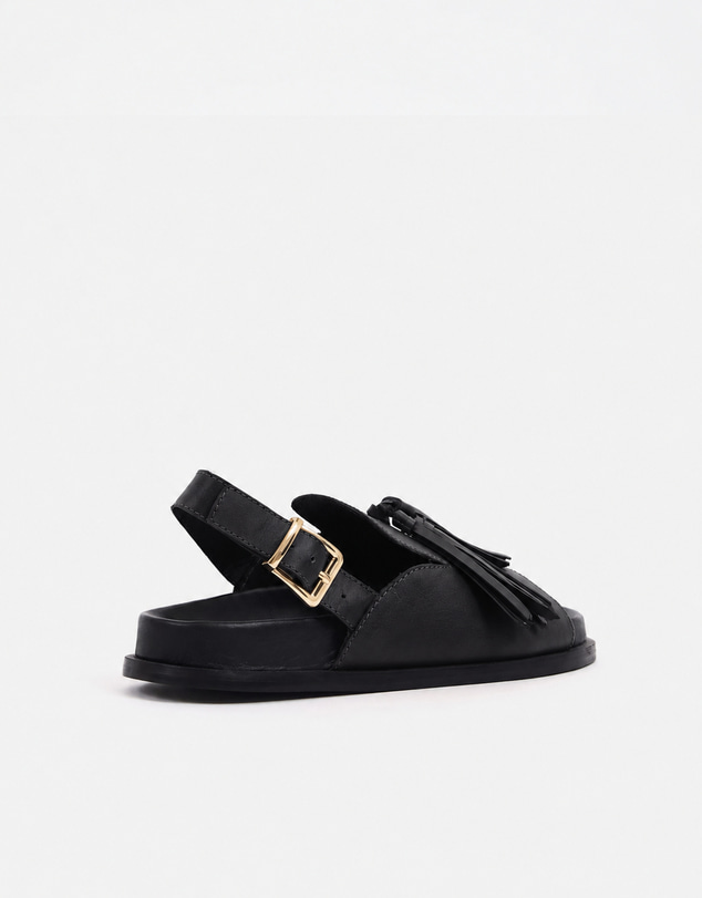 Sol Sana - Ember Footbed Black