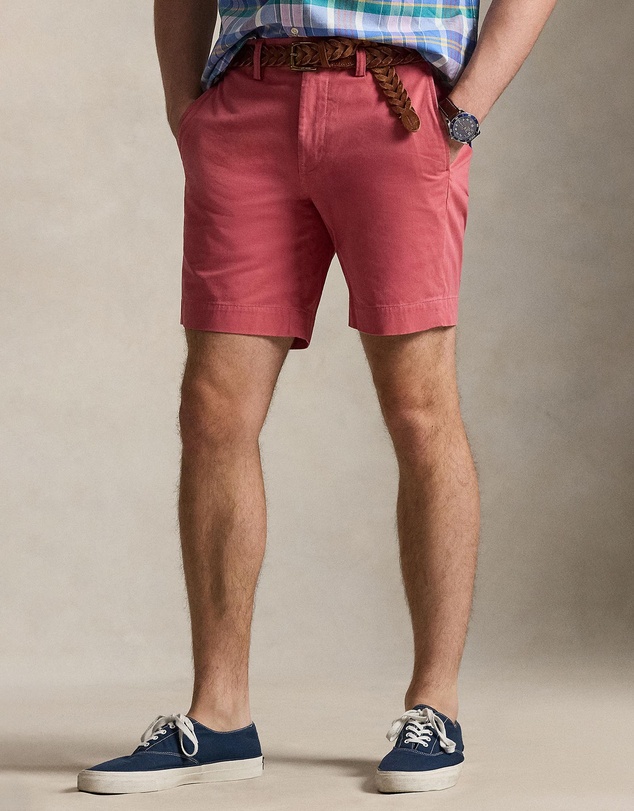 Polo Ralph Lauren - 8-Inch Stretch Straight Fit Chino Shorts - ICONIC EXCLUSIVE