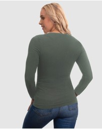 B Free Intimate Apparel - Bamboo Long Sleeve Top