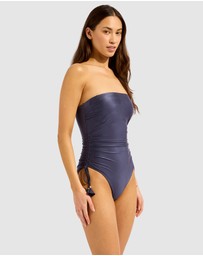 Seafolly - Belle DD Drawstring Bandeau One Piece Swimsuit