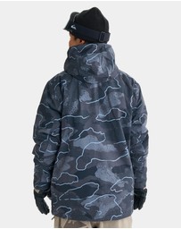 Quiksilver - Mens Mission Printed Block Snow Jacket