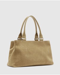 Nakedvice - The Huddy Blonde Suede Bag
