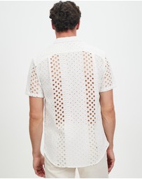 Merlino Street - Embroidered Weekender Shirt