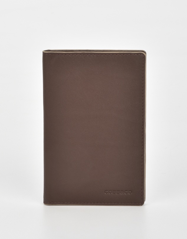 Cobb & Co - Billy Two Tone Leather RFID Passport Holder