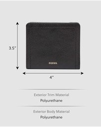 Fossil - Logan Black Bifold Wallet