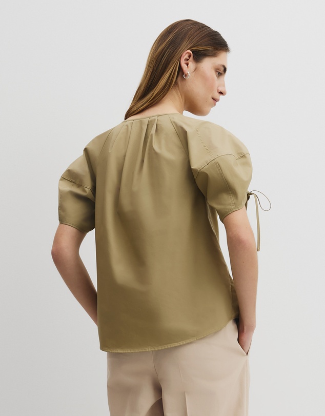 Country Road - Gathered Sleeve Blouse