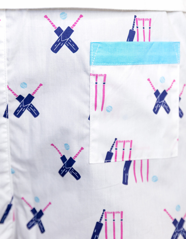 Sant And Abel - Men's Cricket Pink PJ Pants
