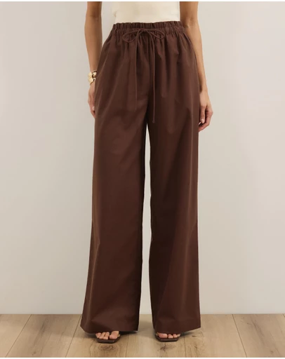 Atmos&Here - Jemma Relaxed Linen Blend Pants