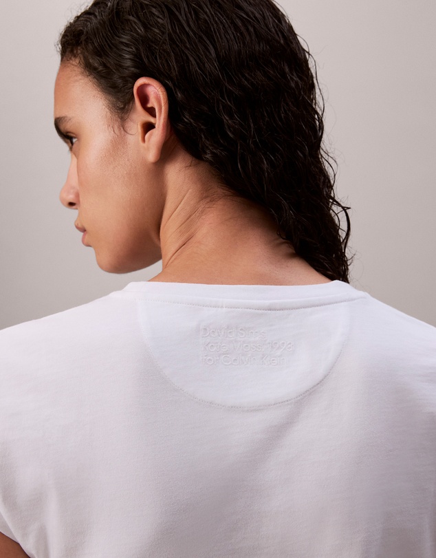 Calvin Klein - Kate Moss Graphic Baby Tee