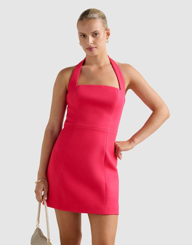 Forever New - Kendall Halter Neck Mini Dress