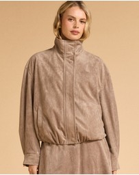 MVN - Faux Suede Bomber