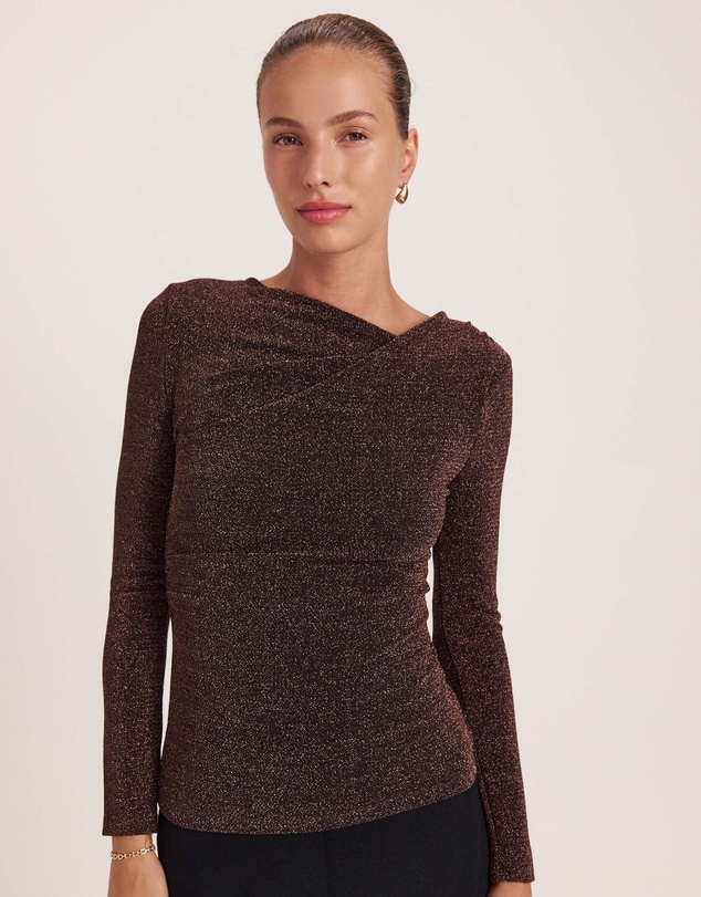SABA - Birdie Sparkle Long Sleeve Top