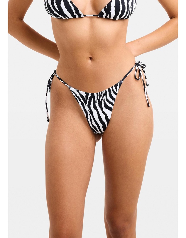 Subtitled - Tie Side Skimpy Bikini Bottom