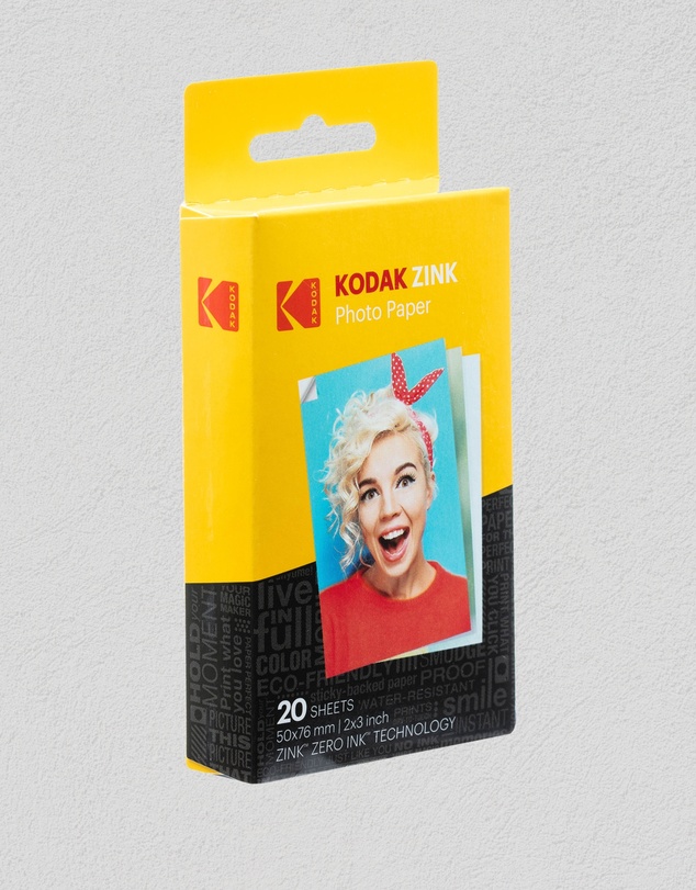 Kodak - Kodak Zink 2”x3” Photo Paper 20 Sheets