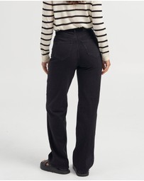 Vero Moda - Tessa High Waisted Wide Jeans