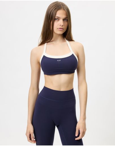 Navy & Cream