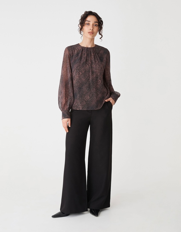 Forcast - Sonia Gathered Neck Top
