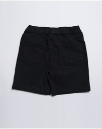 Stock & Co. - Axis Elastic Waist Stretch Denim Short - Youth