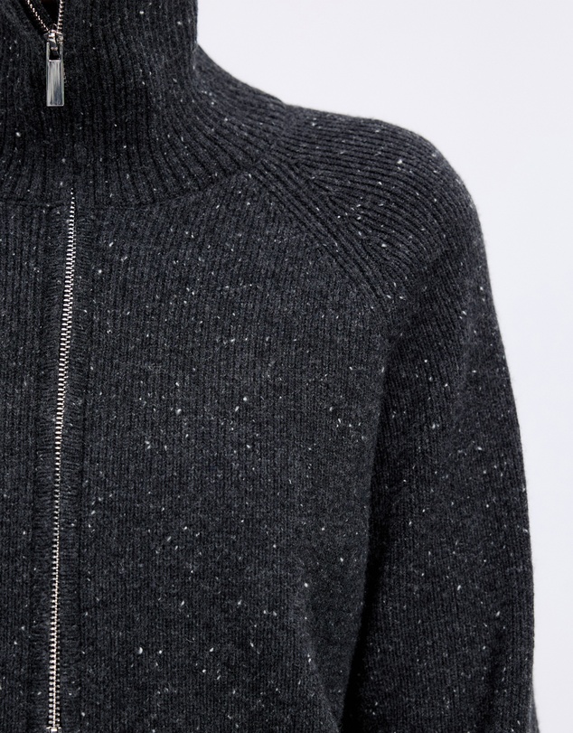 Minima Esenciales - Niles Merino Wool Zip Cardigan