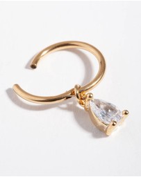 Lovisa - Surgical Steel Gold Pear Belly Ring