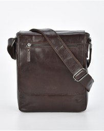 Cobb & Co - Kooyong Jr. RFID Leather Satchel