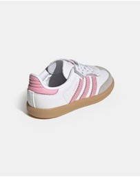 adidas Originals - Samba OG Comfort Closure Elastic Lace Shoes - Babies