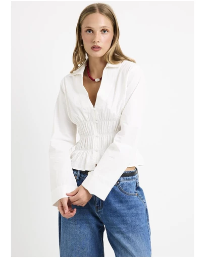 Subtitled - Nami Button Long Sleeve Shirt
