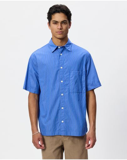 Light Blue & Striped