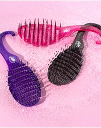 Wet Brush - WetBrush Shower Flex - Black Glitter