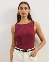 Atmos&Here - Arna Sleeveless Knitted Top