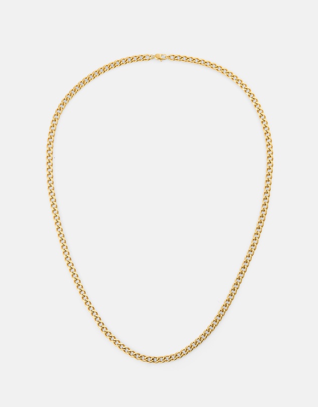 Daniel Wellington - Ellipse 4mm Cuban Chain Necklace 50cm