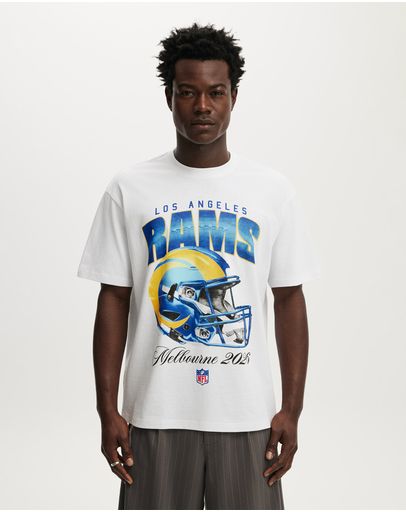 LCN NFL - WHITE - RAMS HELMET