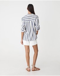 Forcast - Ikaria Linen Blend Shirt