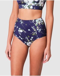 UNE PIECE - Never Say Never High-Waisted Bikini Bottom