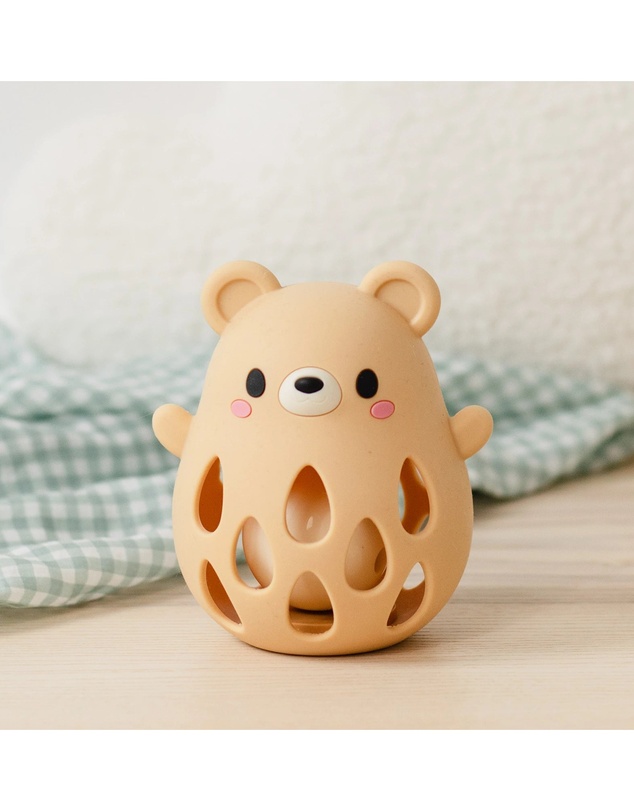 Tiger Tribe - Silicone Rattle - Bear