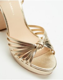Loeffler Randall - Rivka Leather Knot Platform Sandals