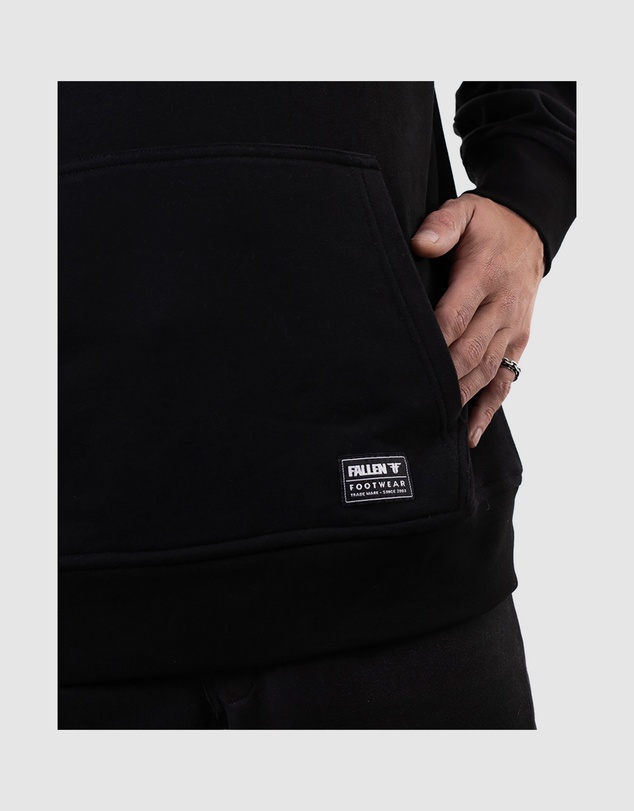 Fallen Footwear - Fallen Footwear Men Peak Jacket Enzymatic/Jumper Regular Fit Black