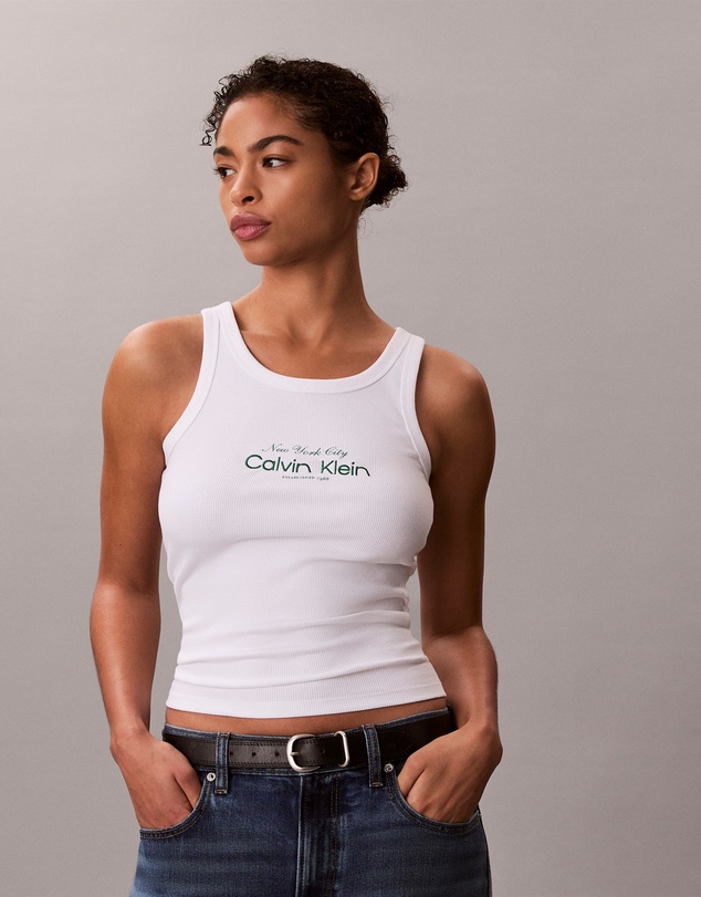 Calvin Klein Jeans - Classic NYC Logo Tank Top