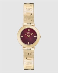 Furla - Piuma Gold-Tone 25mm Bracelet Watch