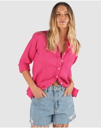 CAMIXA - IRIS Linen Shirt