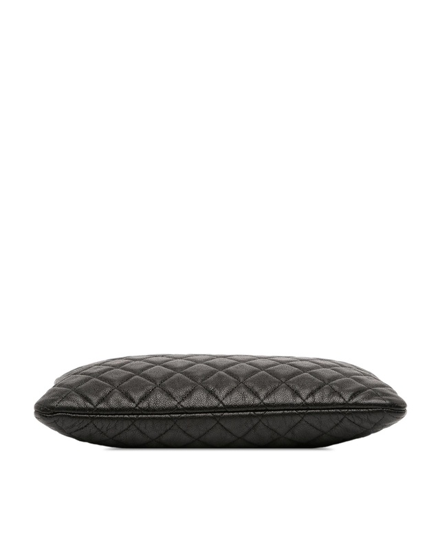 Pre-Loved by Azura Reborn - Pre-Loved Medium Quilted Caviar Boy O Case Clutch