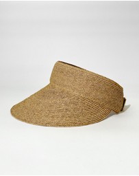UNE PIECE - Madagascan Raffia Sun Visor