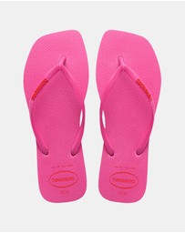 Havaianas - Slim Square Logo Pop Up - Women's
