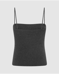 St. Agni - Organic Cotton Square Neck Camisole