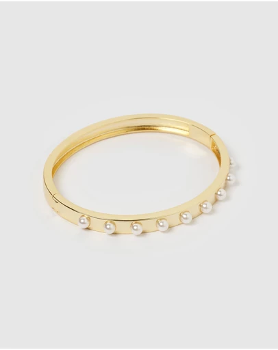Izoa - Snow Embellished Cuff