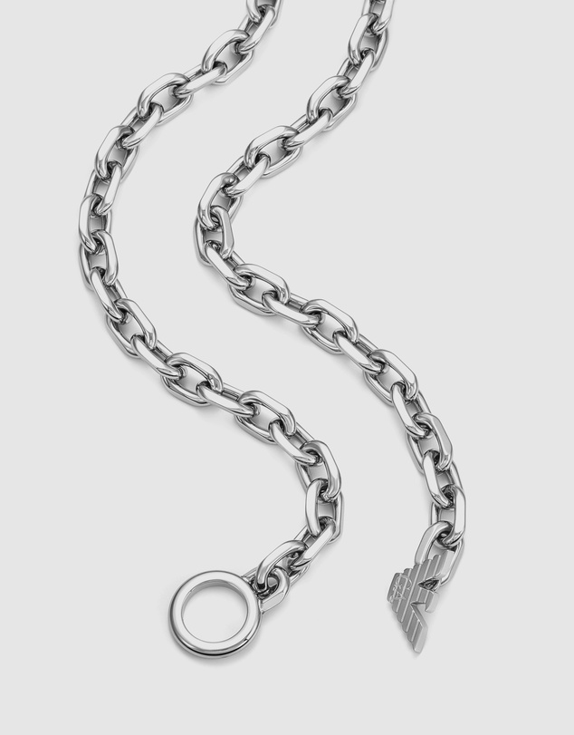 Emporio Armani - Emporio Armani Silver-Tone Necklace