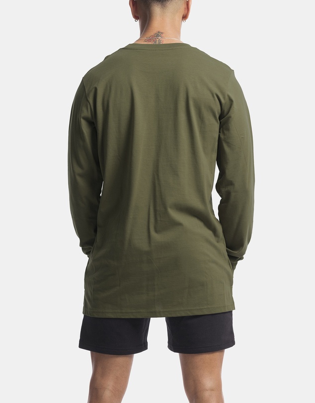 Vacancy Co - Palm Embroidery Long Sleeve Tee