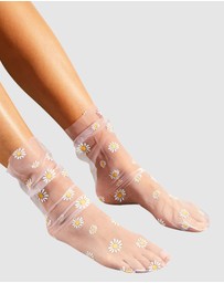 High Heel Jungle - Daisy Tulle Socks