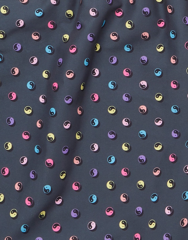 Boardies - Boardies Polka Yin Yang Neon Mid Length Swim Shorts