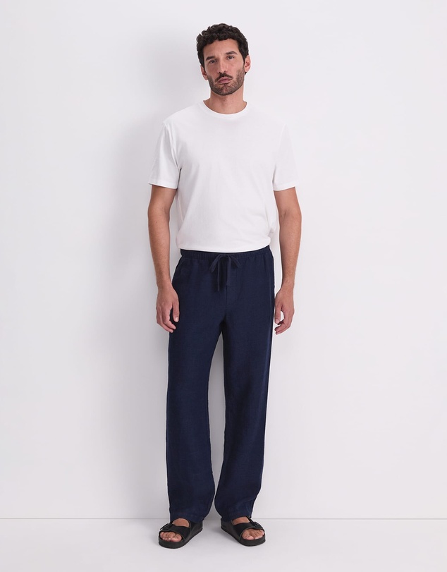 Sportscraft - Caffery Yarn Dyed Linen Pant